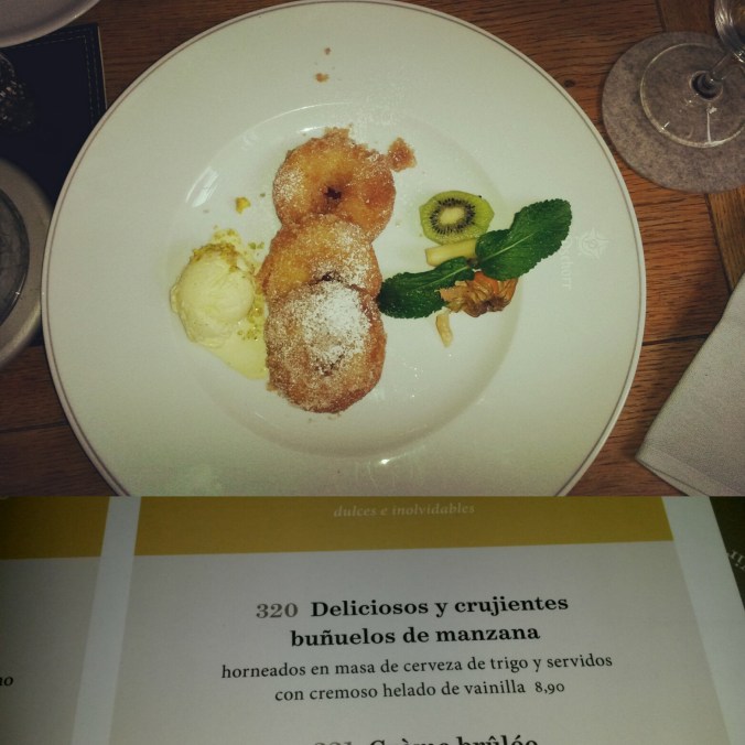Buñuelos de manzana